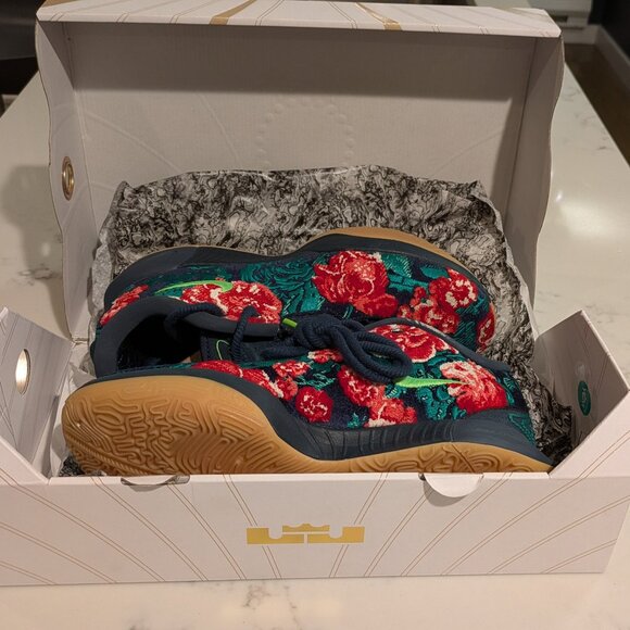 Size 9 - Nike LeBron 21 Premium Grandma's Couch Pack - Father of Pearl - Picture 2 of 6